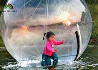 Transparente Familien-Unterhaltungs-aufblasbarer Weg auf Wasser-Ball 1.0mm PVC-/PTU-Ball