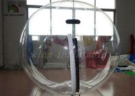 Klarer PVC 2m Aqua-Wasser-Ball-Nizza Schweißungen Durchmessers aufblasbarer/YKK-Reißverschluss von Japan
