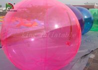 Gute Qualität Reißverschluss des rotes PVCs/TPU 2m aufblasbarer Wasser-Ball-YKK von Japan