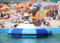 Doppelsitz-Kinderaufblasbarer Wasser-Spielwaren PVC-Explosions-kundenspezifischer Selbstelektroantrieb-aufblasbares Boot