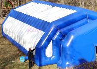 Dauerhaftes riesiges aufblasbares Ereignis-Zelt-im Freien weiße/blaue Farbe PVCs