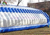 Dauerhaftes riesiges aufblasbares Ereignis-Zelt-im Freien weiße/blaue Farbe PVCs