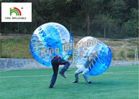 1.0mm PVCaufblasbarer Stoßball-transparenter Blasen-Ball für Fußballspiele