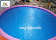 18m Durchmesser-runde aufblasbare Schwimmbäder mit Tierdruckpvc