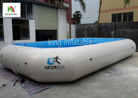Blauer Schwimmbäder Platos materieller tragbarer aufblasbarer CER EN14960 SGS