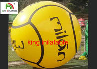 Gelbes aufblasbares Wasser-gehender Ball 1,0 Millimeter CER PVCs 45*30*30cm