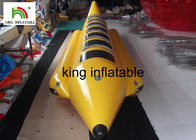 Aufregende Wasser-Spiel-aufblasbares Fliegen-Fischerboot/aufblasbares Bananen-Boot für 10 Personen