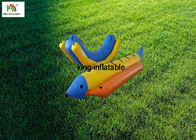 0.9mm PVC-Planen-aufblasbares Bananen-Boots-/Wasser-aufblasbares Bananen-Floss für Strom-Fliegen-Fischen