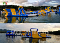 Riesige aufblasbare sich hin- und herbewegende Aquapark Sport-Spiel-Größe im Freien 30*25 m des Wasser-Park-Sommers