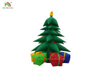 5-m-verzieren das hohe aufblasbare fröhliche Weihnachtsbaum-Achtgeben im Freien Portable
