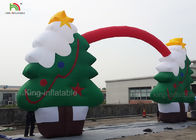 Wölbt aufblasbarer Explosions-Weihnachtsbaum der Werbungs-EN14960 der Produkt-11*5 m Sankt