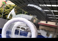PVC-Planen-aufblasbares klares Blasen-Zelt für Hotel 4 m-Durchmesser