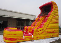 Riesige aufblasbare Wasserrutsche mit Pool für Kinder-/Erwachsen-Unterhaltungs-aufblasbares Piraten-Schiff