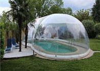 Kommerzielles aufblasbares transparentes 8m Swimmingpool-Hauben-Abdeckungszelt