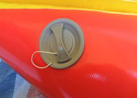 Einzelne Reihen-aufblasbare Fliegen-Fischerboote/Bananen-Boot für 4 Personen 0,9 Millimeter PVC-Plane