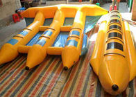 Wasser-Sport-aufblasbare Fliegen-Fischerboot-Bananen-Form PVC-Plane für 6 Personen