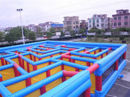 PVC-Planen-aufblasbarer Labyrinth-Spielplatz, aufblasbarer Sportspiel-Spaß