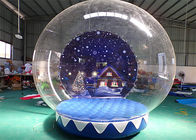Schnee-Kugel-Ballon der Werbung- im Freien3m aufblasbarer