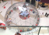 Tragbares Zelt-Geodäsiesternrahmen Zelt 5m geodätischer Kuppel mit klarer PVC-Abdeckung