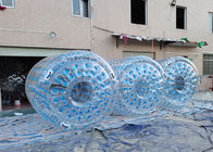 0,8 Millimeter-PVC-Zylinder-aufblasbarer Wasser-Rollen-Ball, Wasser-gehende Rolle