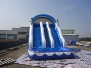 Unterhaltungs-aufblasbare Wasserrutsche im Freien mit Pool für Kinderwasser-Park-Spiele