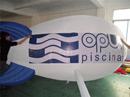Phthalat-freies aufblasbares Werbungs-Produkt-weißes Helium-aufblasbares Luftschiff