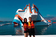 Unicorn Theme Inflatable Floating Aqua-Wasser-Park-Digital-Drucken
