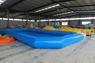 Quadrat formen 0.65m aufblasbaren Swimmingpool für Wasser-Ball-Spiele im Freien