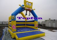 Aufblasbare Trampoline mit SpongeBob Squarepants für Kinderpartei/springendes Schloss