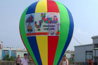 Kundenspezifischer Regenbogen-riesige aufblasbare Werbungsballone für Förderungs-Ereignisse