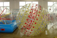 3m Durchmesser kundenspezifischer aufblasbarer transparenter Ball PVCs Zorb für Sport im Freien