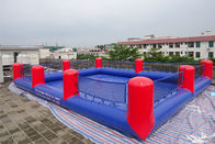 Kundenspezifischer 8m*6m aufblasbarer luftdichter Swimmingpool für Mietgeschäft im Freien