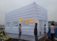 8M Gewebe-aufblasbares Ereignis-Zelt/weißes aufblasbares Würfel-Haus für Ereignisse im Freien