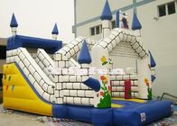 Unterhaltungs-aufblasbares springendes Schloss/aufblasbare springende Prahler PVC-Plane