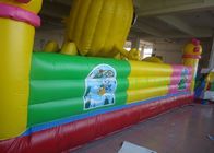 Kundengebundene aufblasbare Vergnügungspark 0.55mm PVC-Plane für Kinder