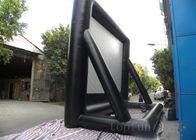 Tragbare aufblasbare Projektions-Schirm 0,55 PVC-Plane im Freien für Plakatwerbung