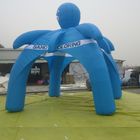 Blaue Hauben-aufblasbare Zelt-Spinnen-Form für Exhibiton/Werbung