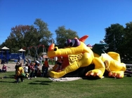 Großer Dragon Inflatable Bouncer Castle Obstacle-Kurs für Kinder