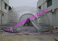 Ereignisse fertigen 8M aufblasbares Blasen-Zelt PVC besonders an, das für im Freien transparent ist