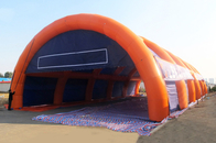 Großes bogenförmiges aufblasbares Ereignis-Festzelt-Zelt mit Tunnel-Eingang