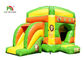 Kids Sport Lion Combo 4.2 x 4.7m Inflatable Jumping Bouncer With Slide Logo Printed