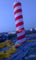 Durable Festival / Celebration Inflatable Advertising Balloons Stripe Tube With PVC / Oxford