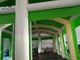Green / White Waterproof Giant Inflatable Event Tent Easy Set Up And Dismantle
