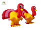 Red And Yellow Inflatable Turkey Arches Merry Christmas Thanksgiving Promotion Advertising