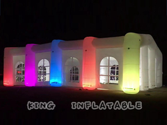 Weißes aufblasbares Heiratszelt für Partei