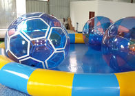 CER 7,3 m-Durchmesser-Plastikswimmingpool mit Wasser-gehendem Ball