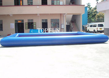 Einzelnes Wasser-Pool m des Rohres 10 x 6 blaues aufblasbares für Kinder mit Wasser-Rolle