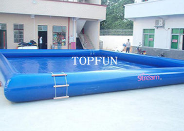 Einzelnes Wasser-Pool m des Rohres 10 x 6 blaues aufblasbares für Kinder mit Wasser-Rolle