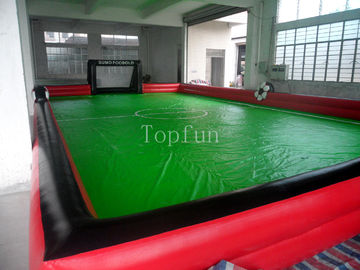 Aufblasbarer Seifen-Fußballplatz/Fußball-Gericht im Freien mit PVC-Plane