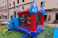 Aufblasbares Prahler-Schloss-Kinderfedernd Haus-springende Schlösser mit Dia
